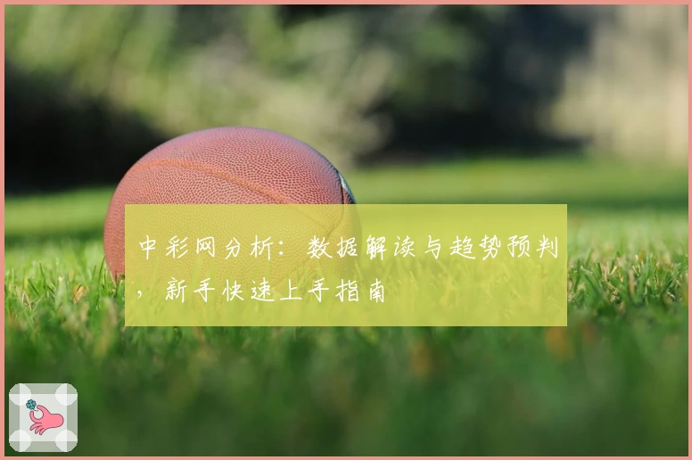 中彩网分析：数据解读与趋势预判，新手快速上手指南